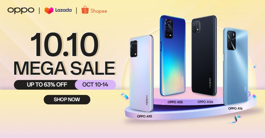 OPPO 10.10 Mega Sale 2023 details via Revu Philippines