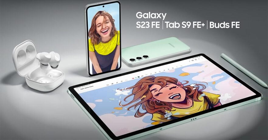 Samsung Galaxy S23 FE and Galaxy Tab S9 FE and FE Plus and Galaxy Buds FE price and specs via Revu Philippines