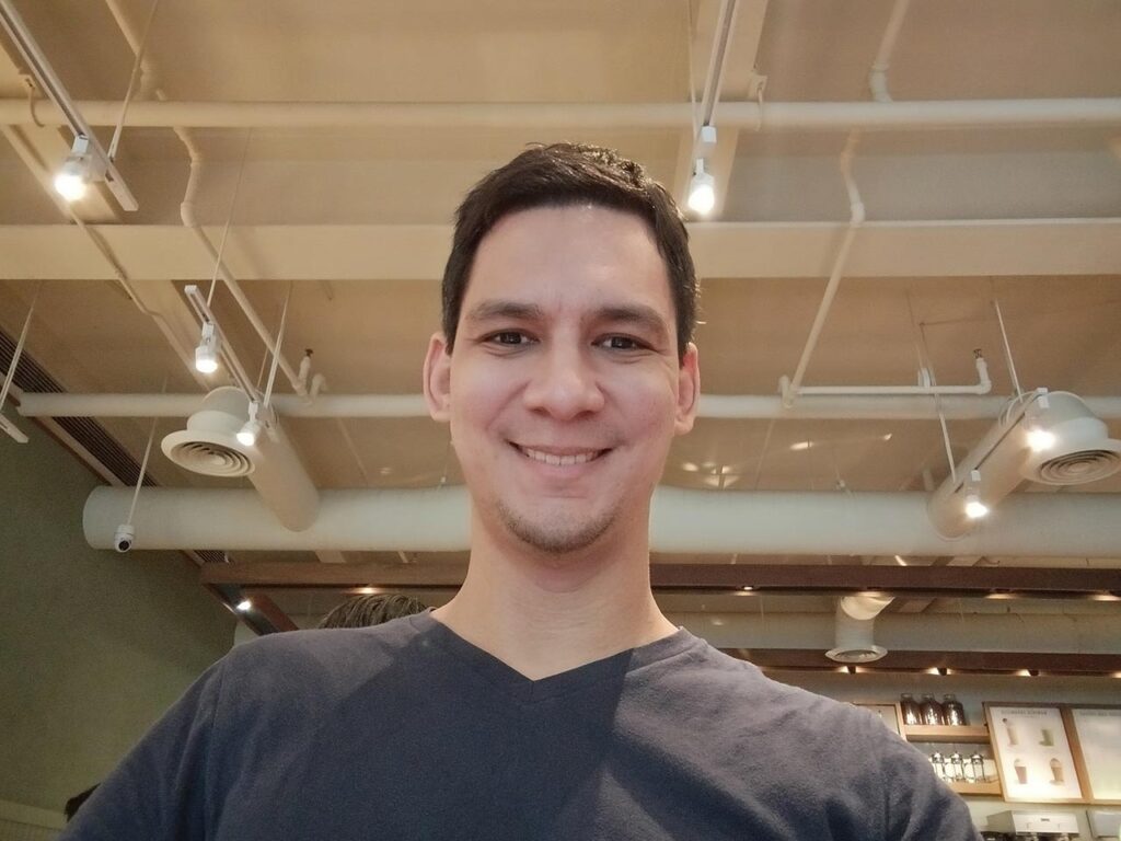 realme Pad 2 front camera sample picture in review by Revu Philippines