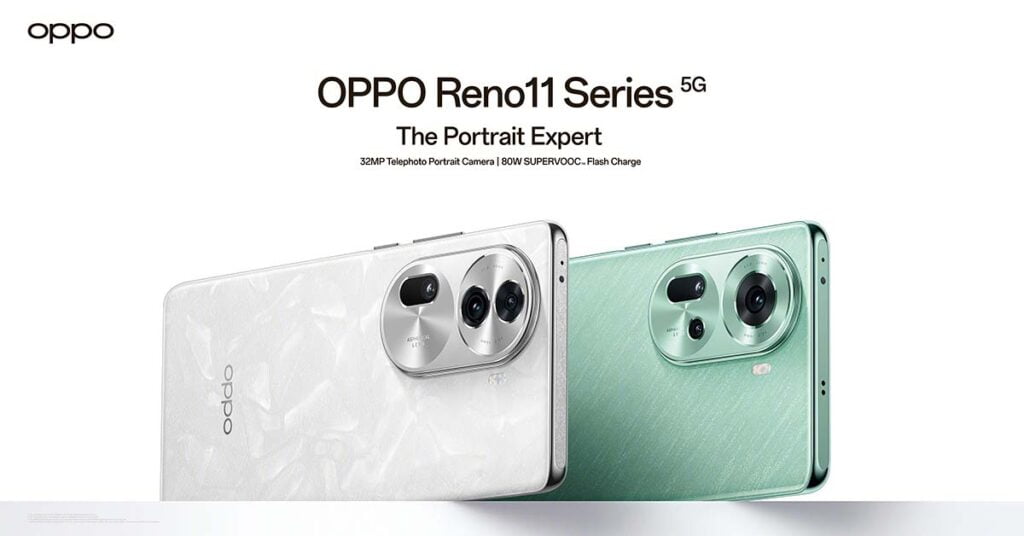 OPPO Reno11 Series 5G design and key specs via Revu Philippines