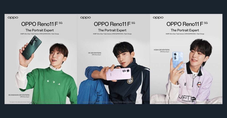 BSS SEVENTEEN members SEUNGKWAN and DK and HOSHI as OPPO Reno ambassadors via Revu Philippines