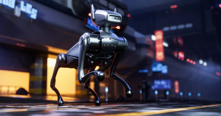 TECNO Dynamic 1 robotic dog features via Revu Philippines