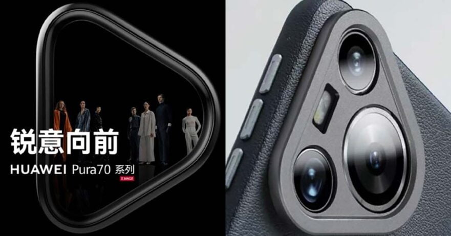 Huawei Pura70 series camera module design via Revu Philippines