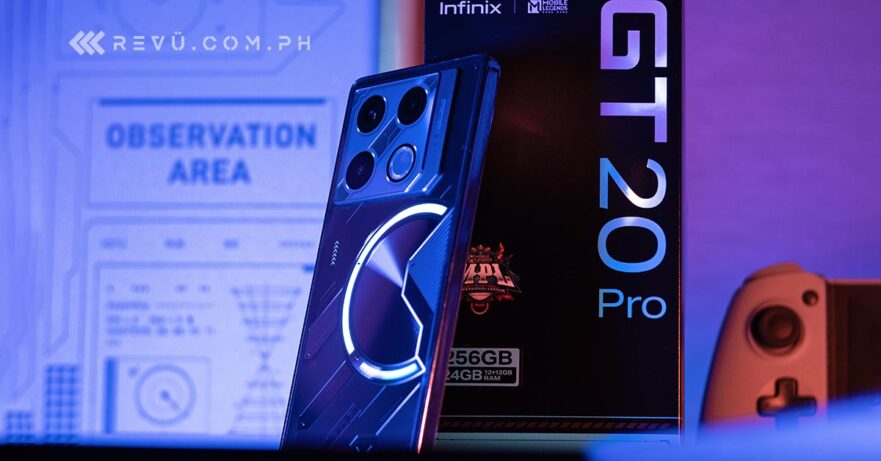 Infinix GT 20 Pro review and top features and price and specs and availability via Revu Philippines