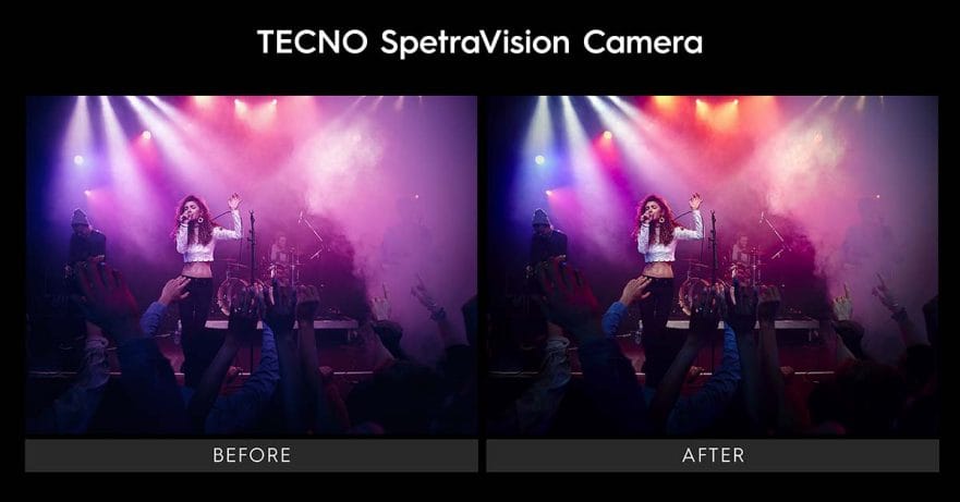 TECNO SpectraVision Camera details via Revu Philippines