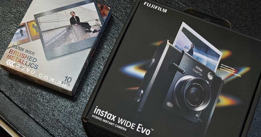 Fujifilm Instax WIDE Evo price and specs via Revu Philippines