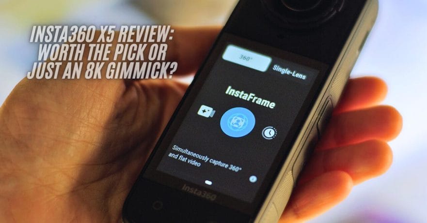 Insta360 X5 review and price and specs via Revu Philippines