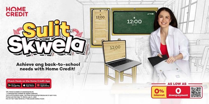 Home Credit Sulit-Skwela deals or promos in 2025 via Revu Philippines
