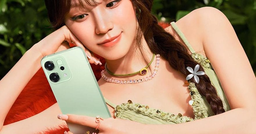 OPPO Reno14 price and specs and Yuqi Reno Girl i-dle via Revu Philippines