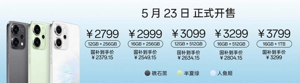 OPPO Reno14 price and specs via Revu Philippines
