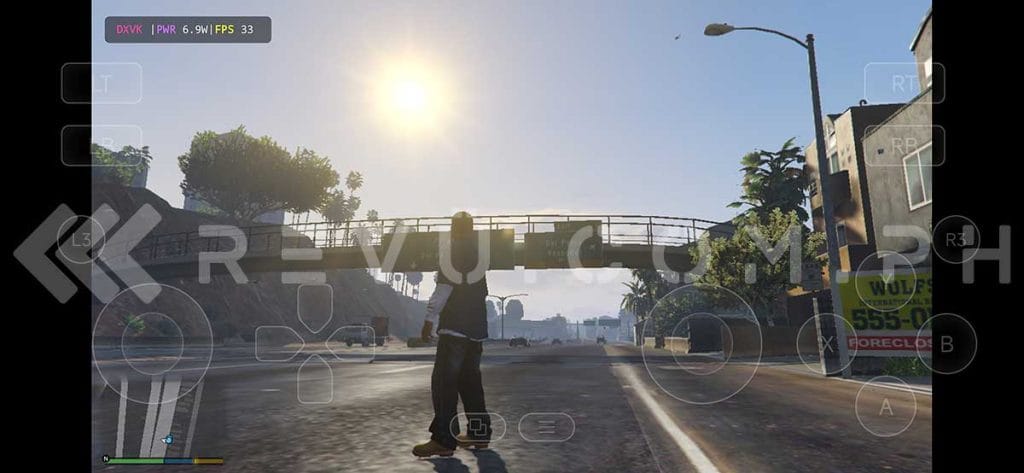 GTA V PC emulation gaming performance on the Xiaomi 15T Pro by Revu Philippines