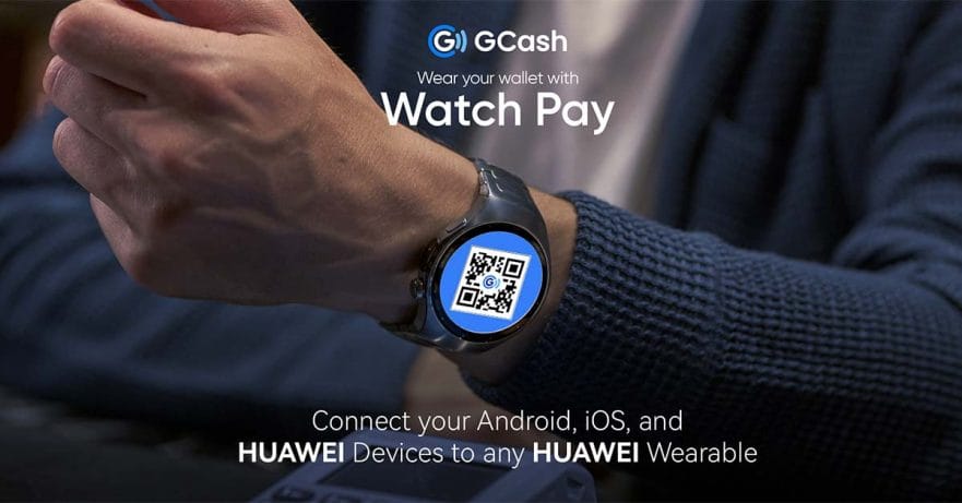 HUAWEI and GCash Watch Pay details and guide via Revu Philippines