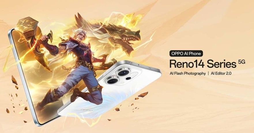 OPPO Reno14 Series 5G gaming via Revu Philippines