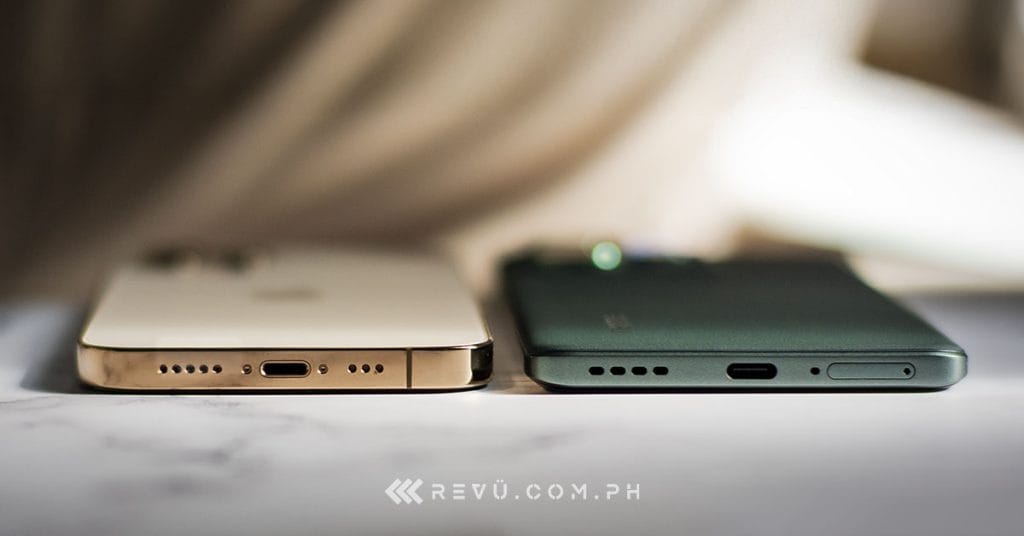 realme 15 Pro 5G vs Apple iPhone thickness comparison by Revu Philippines