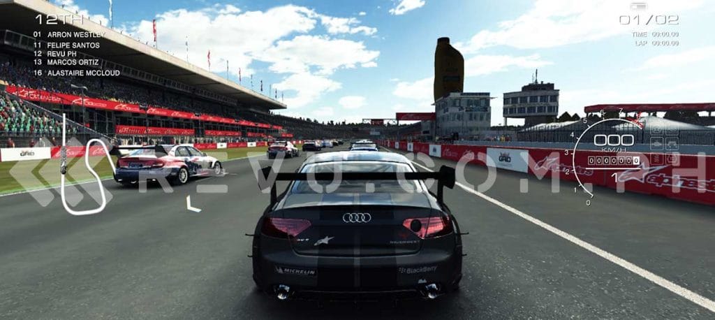 GRID Autosport gaming performance on the HONOR X7d by Revu Philippines