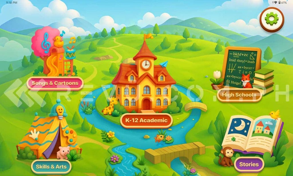 Infinix Learning Center on the Infinix XPAD 20 Pro via Revu Philippines