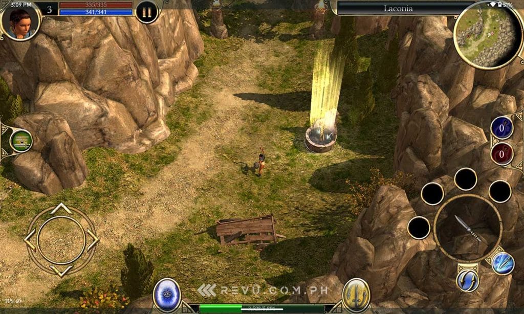 Infinix XPAD 20 Pro Titan Quest gaming performance via Revu Philippines