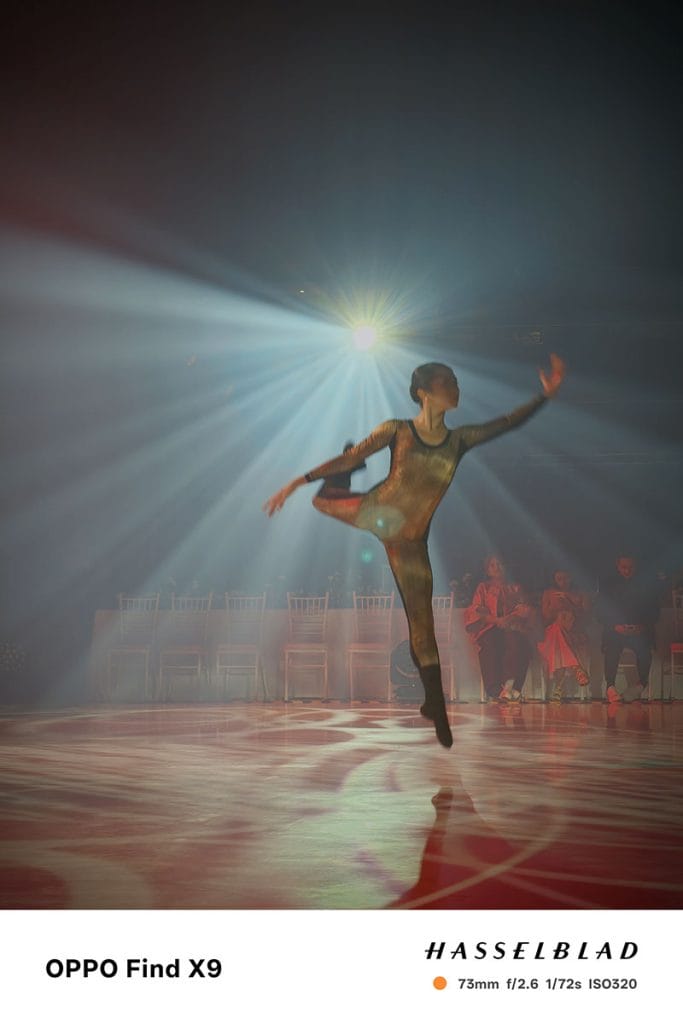 OPPO Find X9 camera sample picture taken at Ballet PH event via Revu Philippines