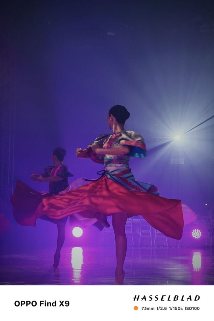 OPPO Find X9 camera sample picture taken at Ballet PH event via Revu Philippines