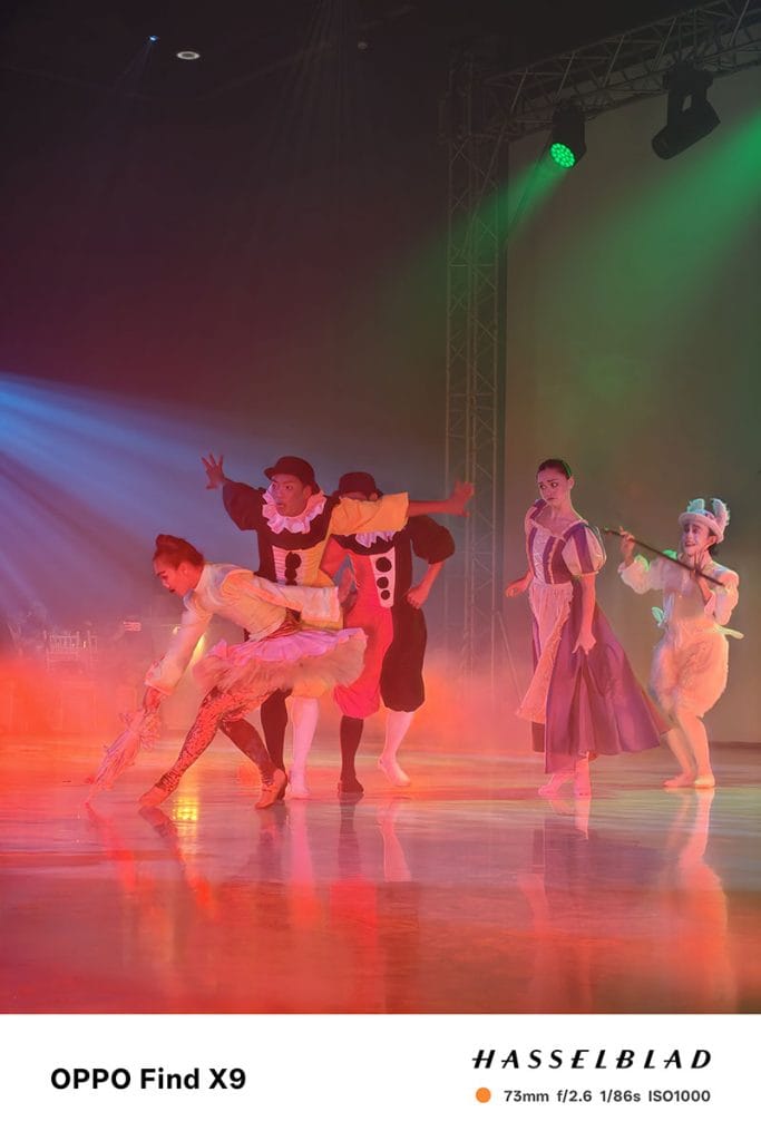OPPO Find X9 camera sample picture taken at Ballet PH event via Revu Philippines
