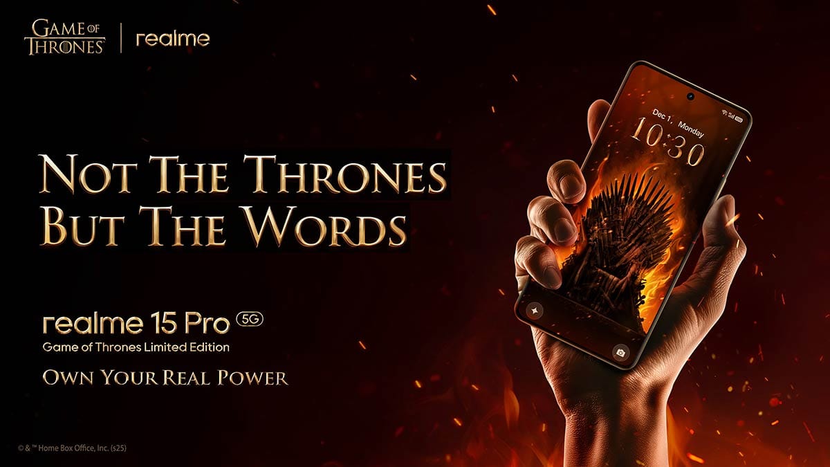 Realme 15 Pro 5G - Game of Thrones Edition
