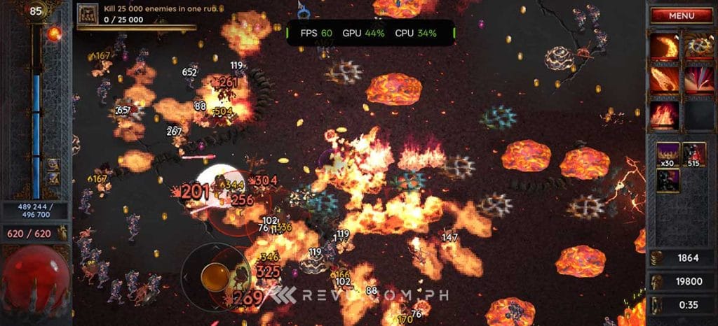 Halls of Torment gaming performance on the OPPO Find X9 by Revu Philippines