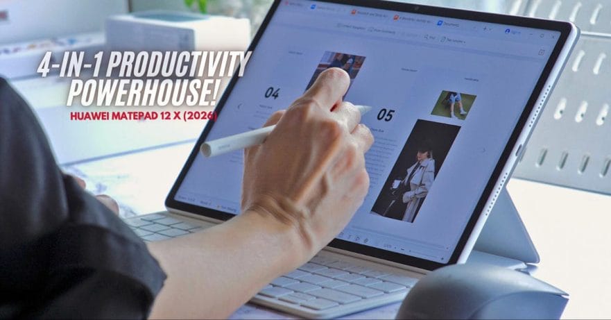 HUAWEI MatePad 12 X 2026 feature review video via Revu Philippines