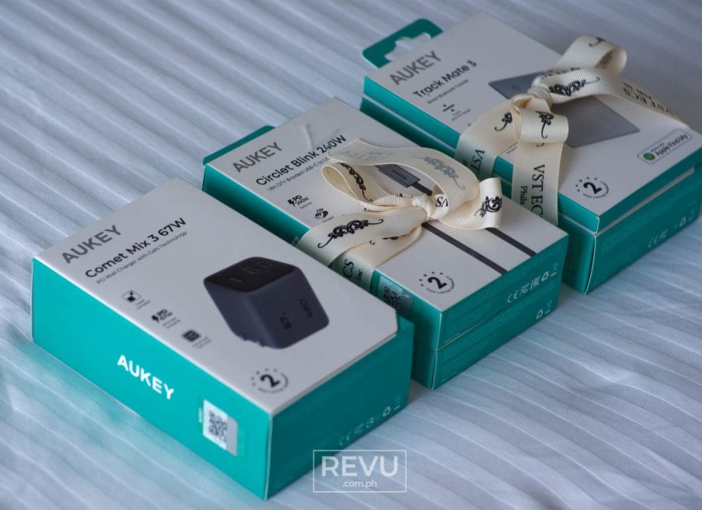AUKEY accessories tested during Sinulog 2026 travel via REVU Philippines