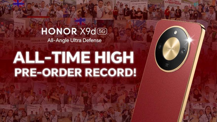 HONOR X9d 5G all-time-high preorder sales via REVU Philippines