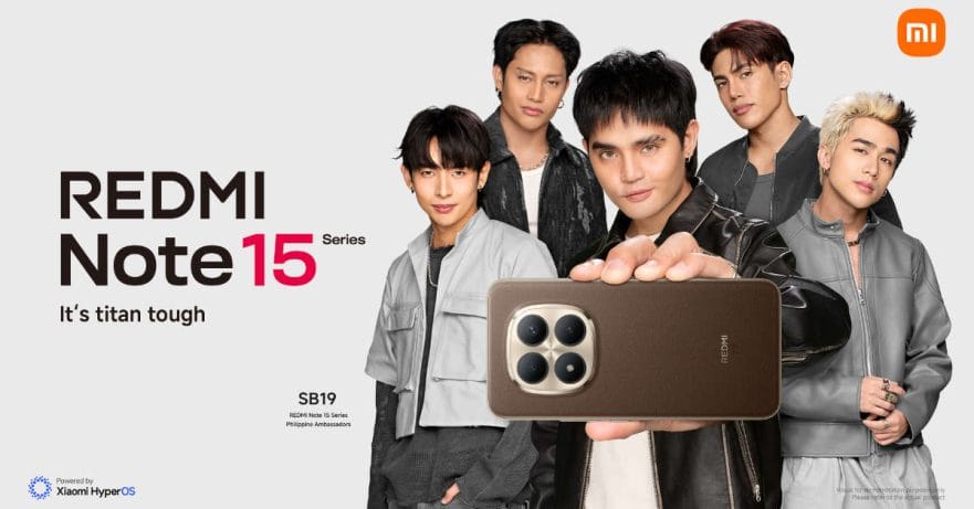 REDMI Note 15 Series x SB19 via REVU Philippines
