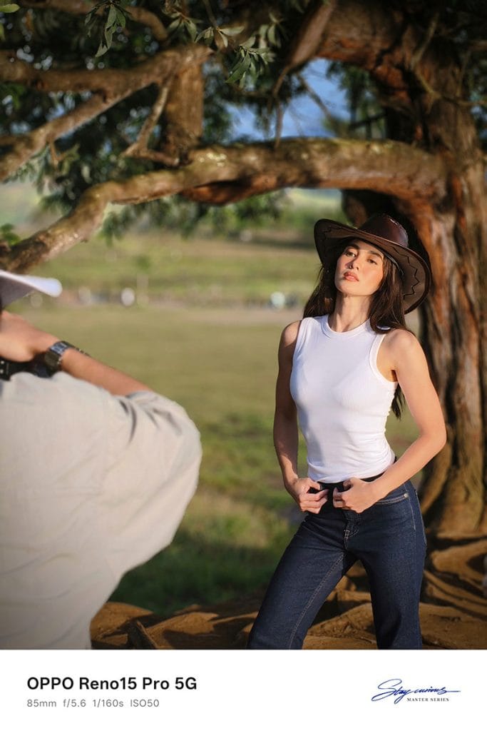 Atasha Muhlach - OPPO Reno15 Pro 5G camera sample picture in review by REVU Philippines