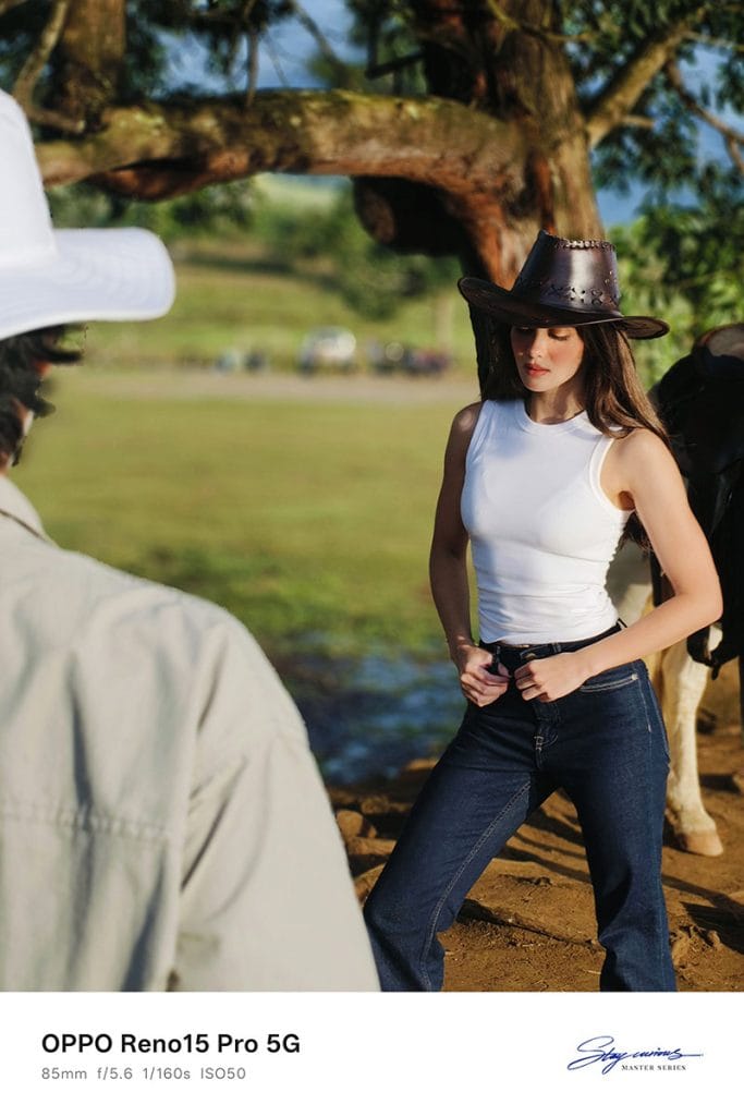 Atasha Muhlach - OPPO Reno15 Pro 5G camera sample picture in review by REVU Philippines