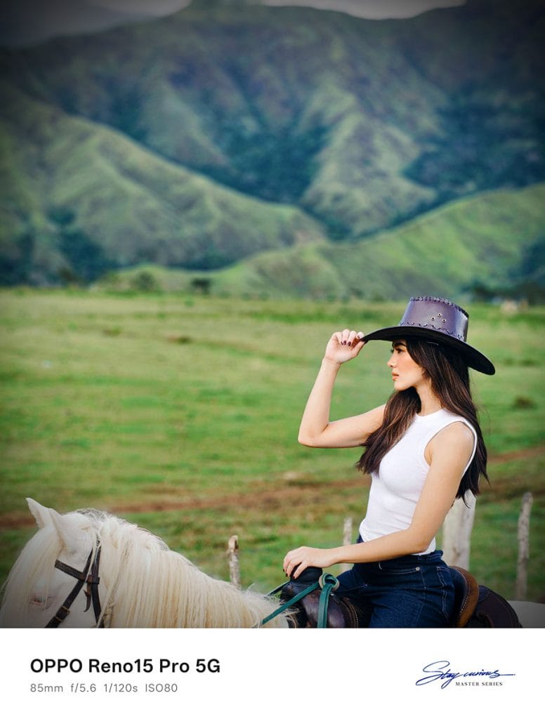 Atasha Muhlach - OPPO Reno15 Pro 5G camera sample picture in review by REVU Philippines