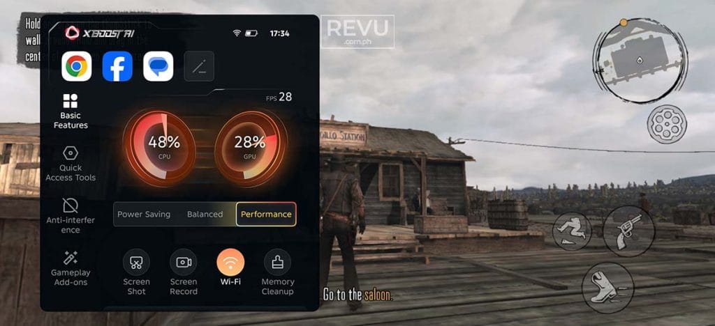 Red Dead Redemption gaming performance on Infinix NOTE Edge Revu Philippines