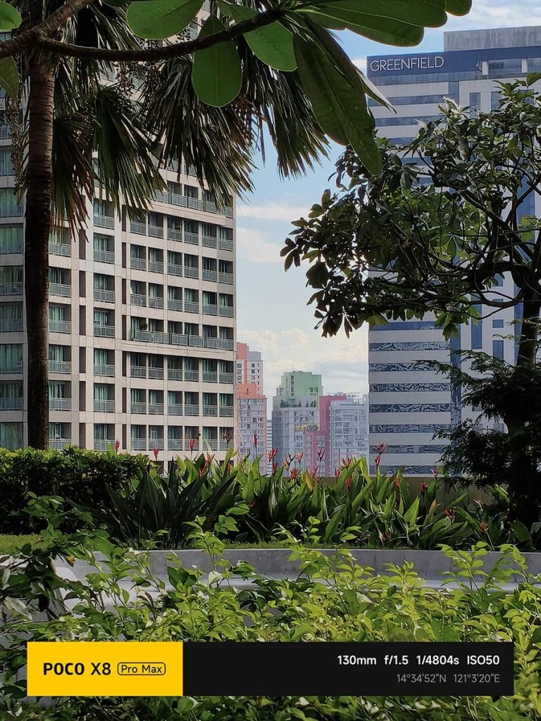 POCO X8 Pro Max camera sample picture REVU Philippines