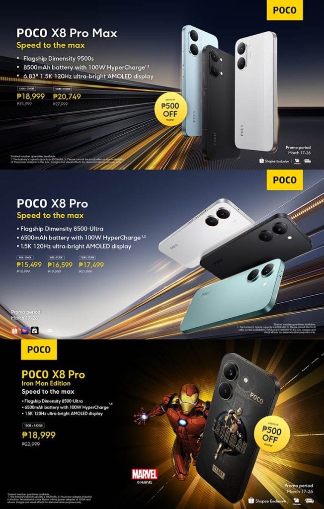 POCO X8 Pro Series prices Philippines REVU