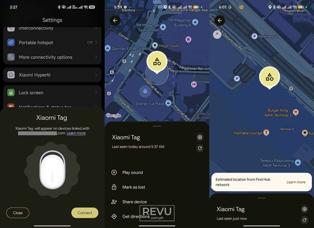 Xiaomi Tag UI features phone screenshots REVU Philippines