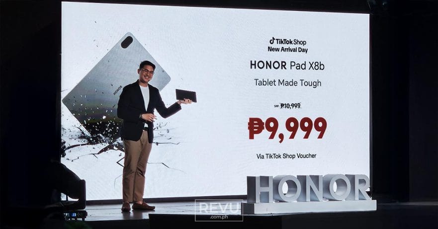 HONOR Pad X8b price specs availability REVU Philippines