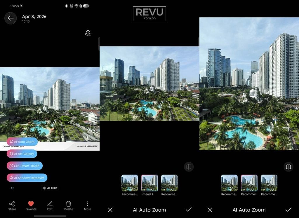 TECNO CAMON 50 Ultra 5G AI Auto Zoom aka FLASH SNAP sample REVU Philippines