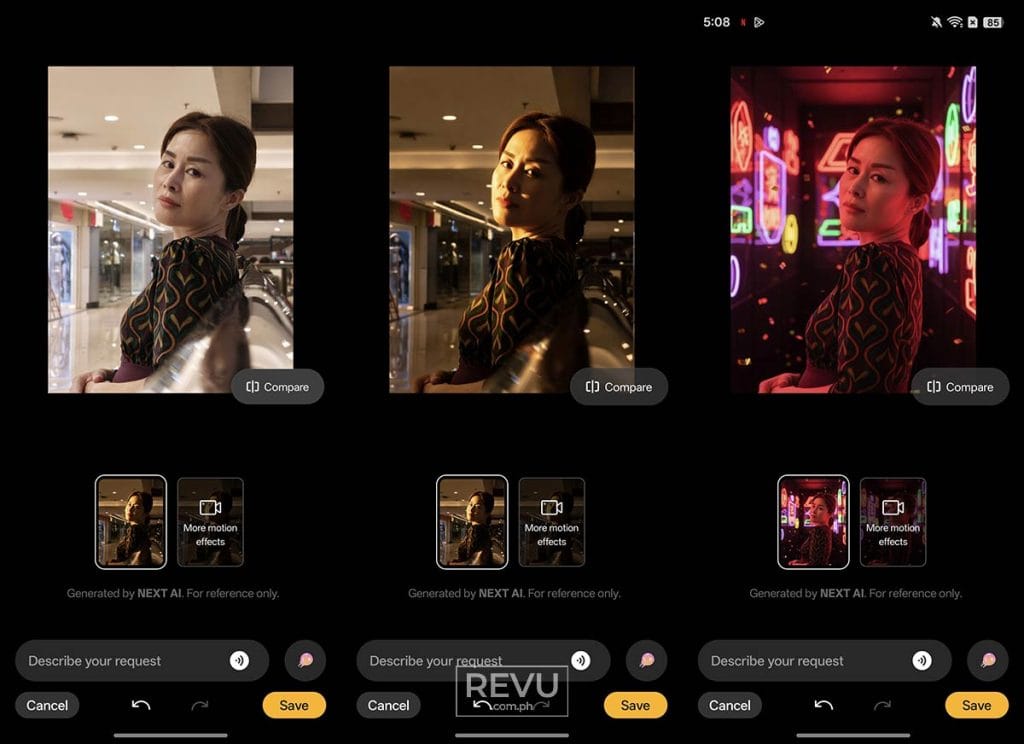 realme 16 Pro 5G AI LightMe samples REVU Philippines