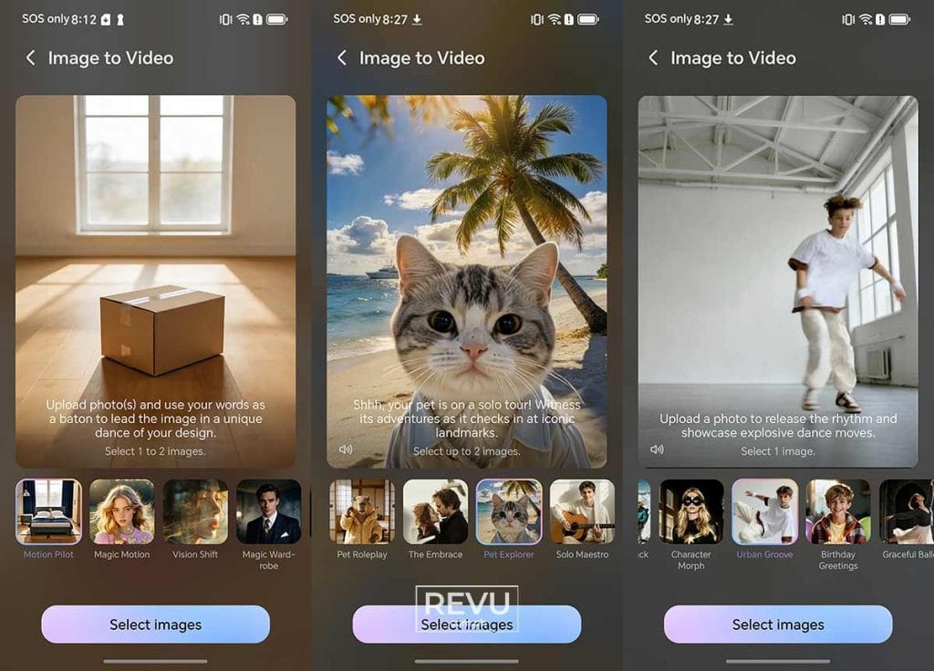 HONOR 600 Series AI Image to Video 2 feature UI REVU Philippines