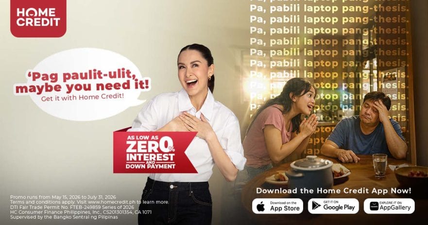 Home Credit Philippines back-to-school gadget offer promos REVU Philippines