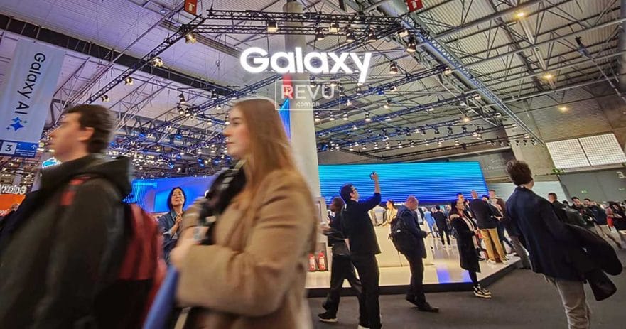 Samsung Galaxy booth at MWC REVU Philippines