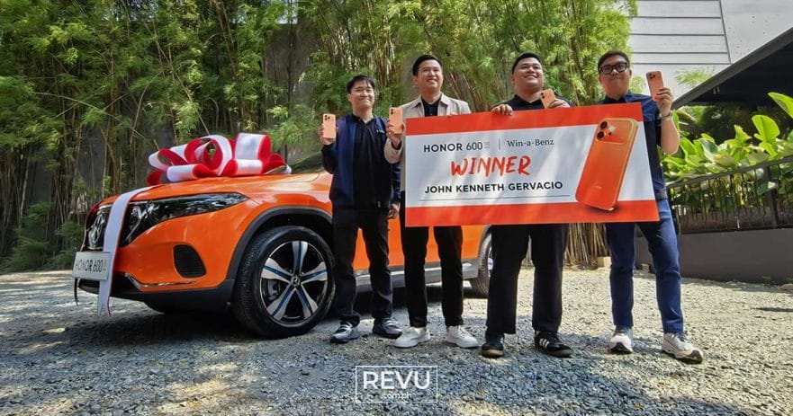 HONOR 600 Win A Benz promo winner REVU Philippines