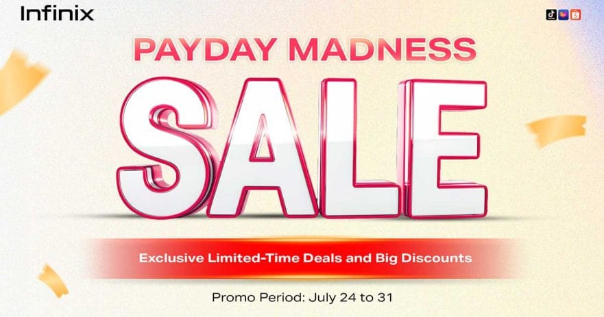 Infinix Payday Madness Sale details July 2026 REVU Philippines