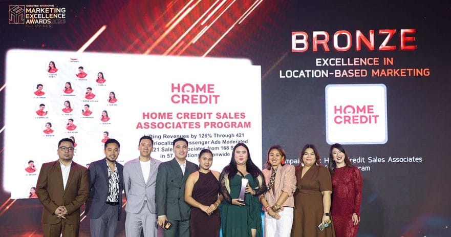 Home Credit Marketing Excellence Awards 2026 win REVU Philippines