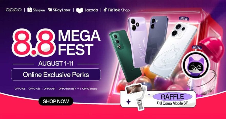 OPPO 8.8 sale details 2026 REVU Philippines
