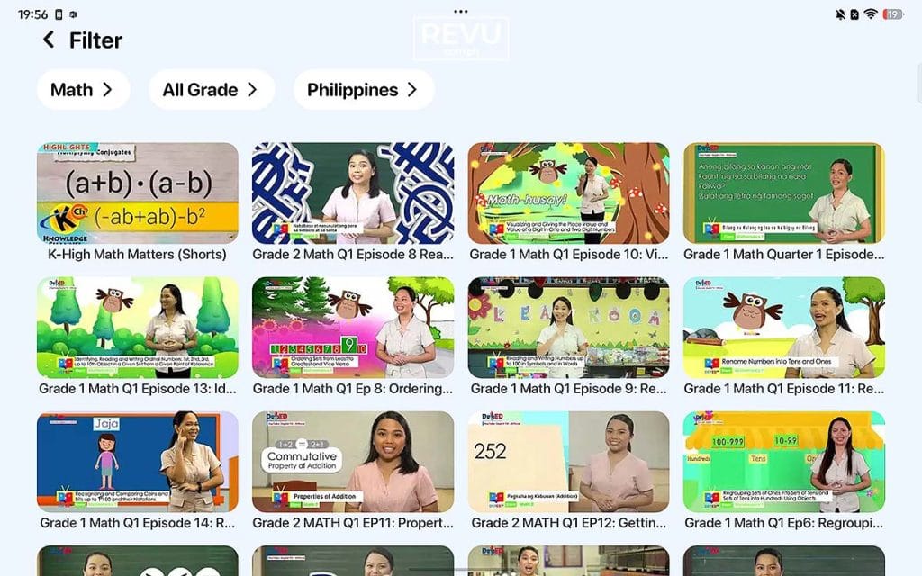 Infinix XPAD 30 Pro EduDesk app REVU Philippines