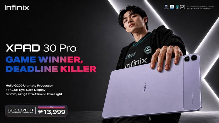 Infinix XPAD 30 Pro price specs release REVU Philippines